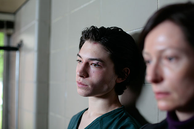 Ezra Miller ja Tilda Swinton