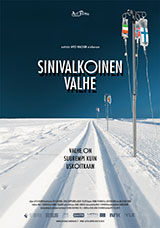 Sinivalkoinen valhe poster