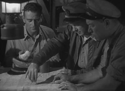 John Wayne, Robert Montgomery ja Ward Bond