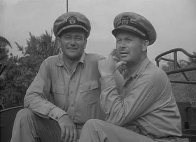 John Wayne ja Robert Montgomery