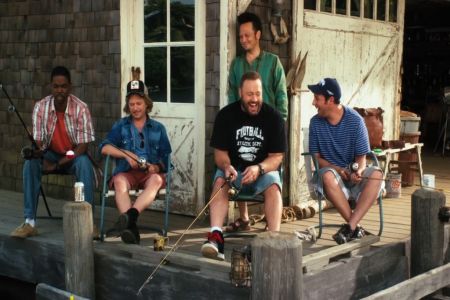 Chris Rock, David Spade, Kevin James, Rob Schneider & Adam Sandler 