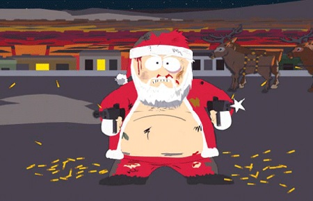Christmas time in South Park
