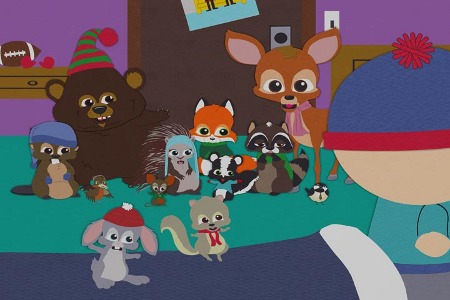 Christmas time in South Park